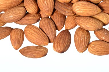 Badem, yığını yakın çekim