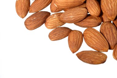 Badem, yığını yakın çekim