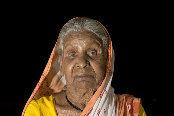 Portrait of an old woman, Senior Indian woman. Stock Photo by ©DipakShelare  71414831