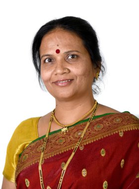 geleneksel Hint kadın