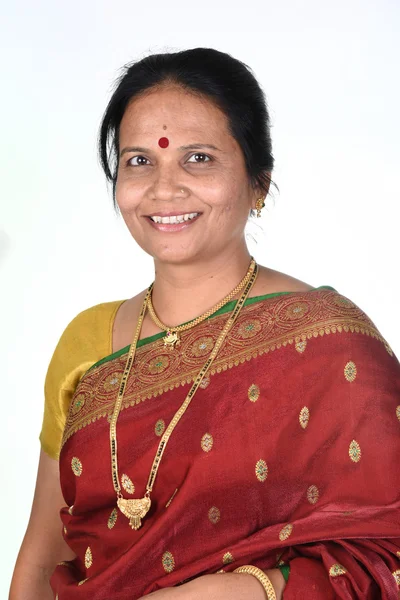 Traditional Indian woman — Stock Photo, Image