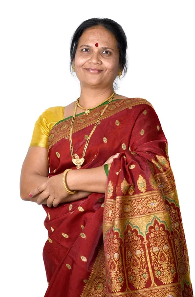 geleneksel Hint kadın