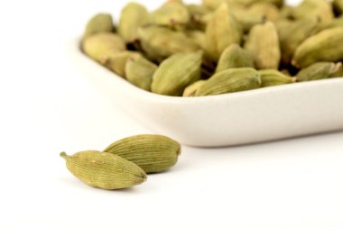 Yeşil kakule bakla plaka