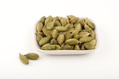 Yeşil kakule bakla plaka