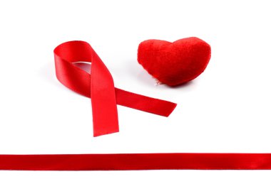 AIDS şerit ve kalp