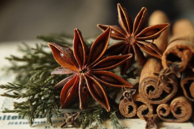 yıldız anason ve tarçın