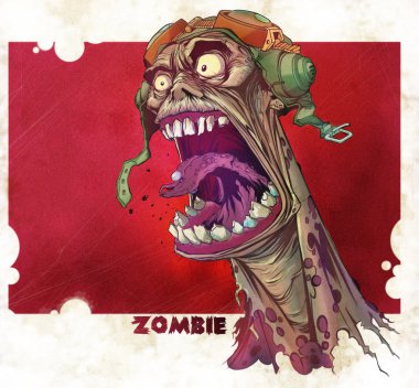 zombi, pilot, pilot, çizim