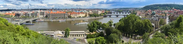 Prag Cityscape Letna üzerinden — Stok fotoğraf