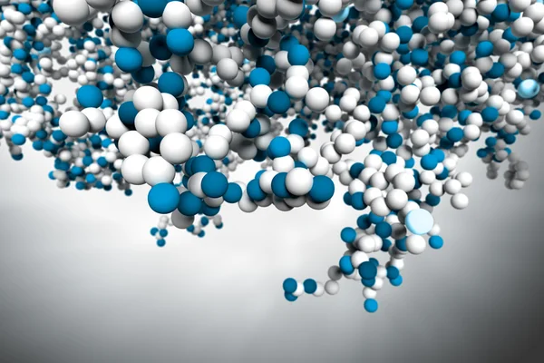 분자의 거 대 한 클러스터 — 스톡 사진