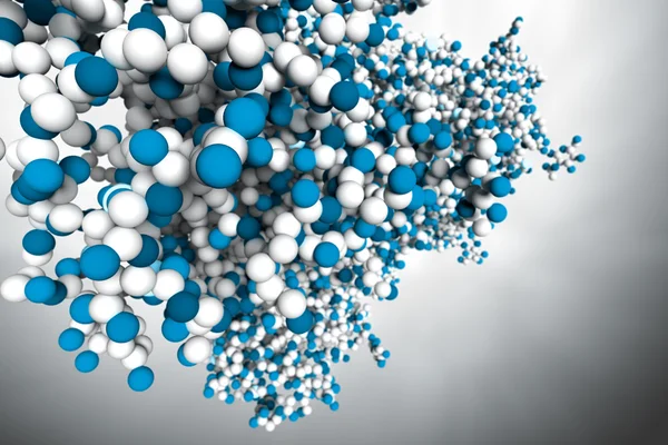 分子の巨大なクラスター — ストック写真
