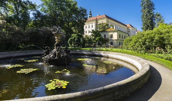 Zámecká zahrada (Unesco) v Kroměříži — Stock fotografie