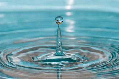 Su damlası ayrıntılı