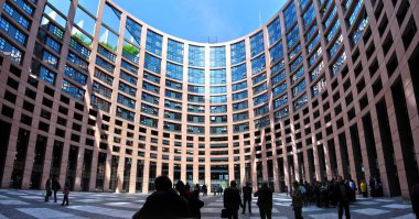 European Parliament, Strasbourg, France clipart