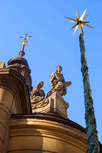 Olomouc, Tsjechië - juli 1 2015 - de kapel van St. John Sarkander — Stockfoto
