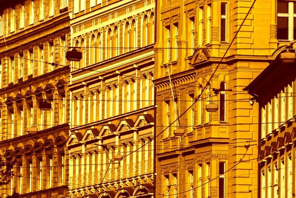 Деталь архитектуры Праги — стоковое фото