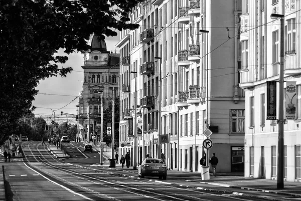 Detalhe da arquitetura de Praga — Fotografia de Stock