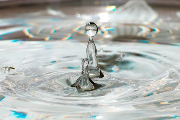 Waterdruppel in Detail — Stockfoto