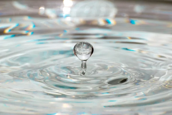 Waterdruppel in Detail — Stockfoto