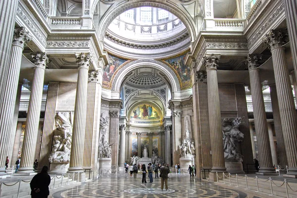 Interior of Pantheon, Paris — Stock Photo, Image