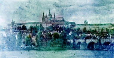 Prag Kalesi, illüstrasyon görünümünü