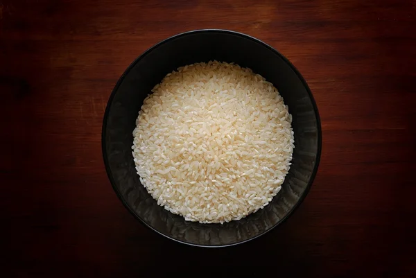 흰 쌀 그릇 — 스톡 사진