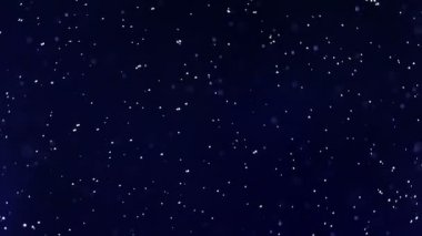 Sıvı dönen parlak parçacıklar