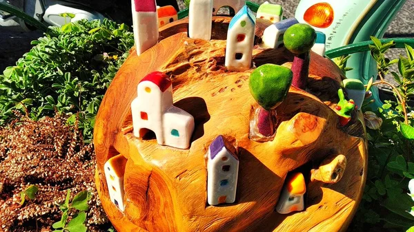 Güzel bir bahçe süsü.