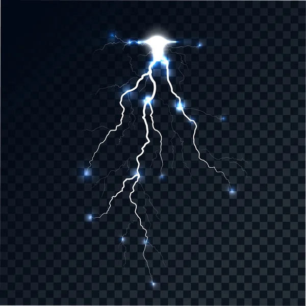 Flash of a lightning — Stock Vector