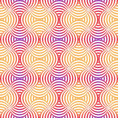 art deco dikişsiz desen