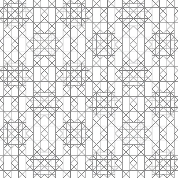 Vektorový Vzorec Moderní Stylová Textura Pravidelně Opakujícími Lineárními Šestiúhelníky Trojúhelníky — Stockový vektor