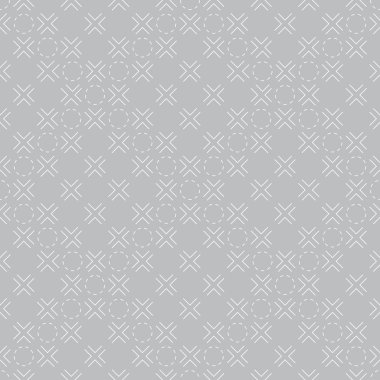 Monokrom dikişsiz desen