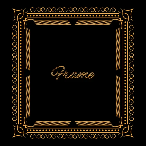 Vintage frame — Stock Vector