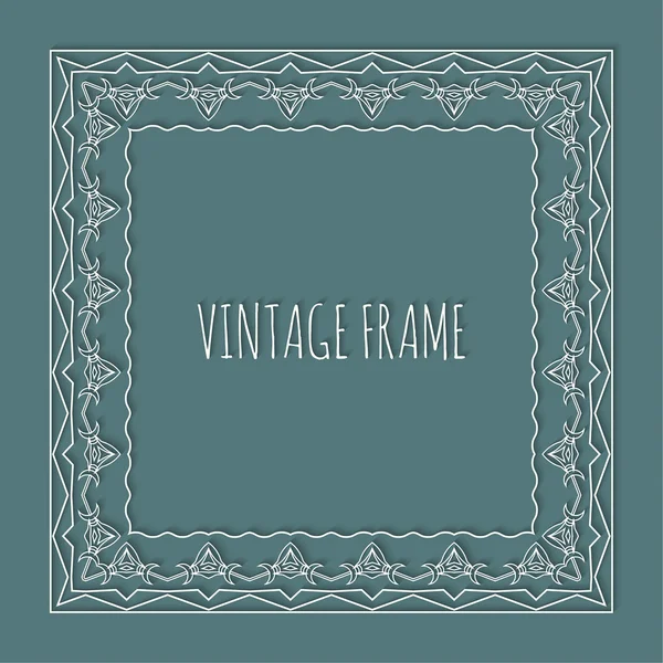 Vintage frame — Stock Vector