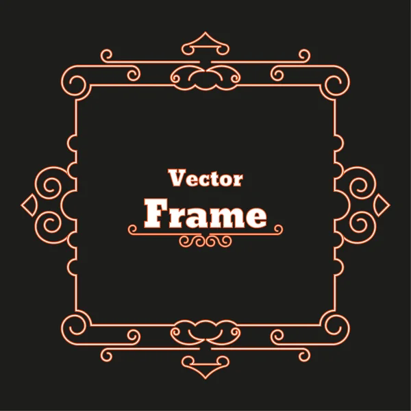 Elegant frame — Stock Vector
