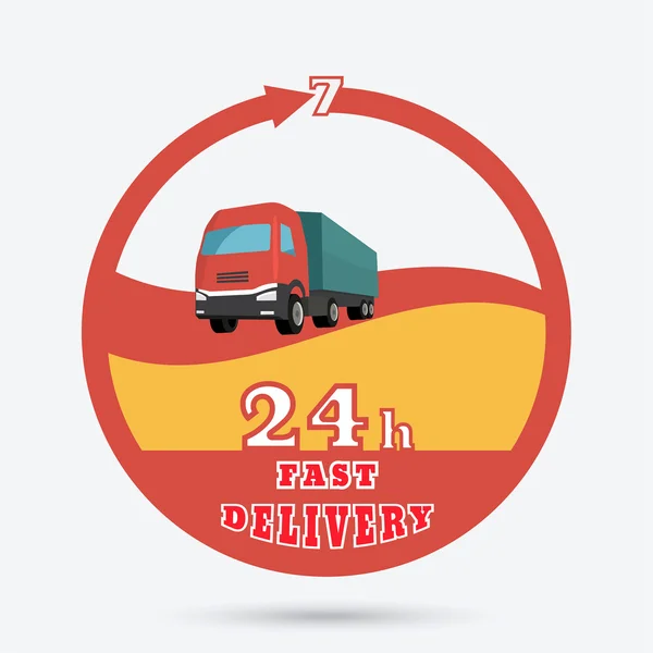 Fast delivery icon — Stock Vector