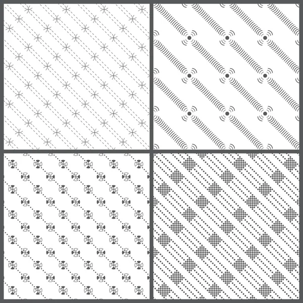 Seamless pattern_set27 — Stockový vektor