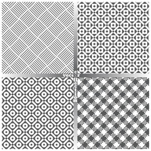 Seamless pattern set ff — ストックベクタ