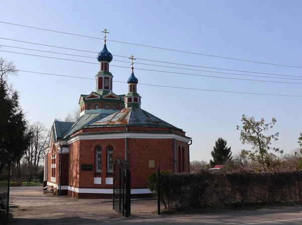 Sovetsk Kaliningrad Region Rusya Nisan 2021 Kutsal Üçlü Ortodoks Kilisesi — Stok fotoğraf