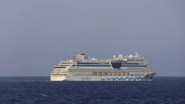 Ionian Sea September 2021 Aidablu Een Sfinx Klasse Cruiseschip Geëxploiteerd — Stockfoto