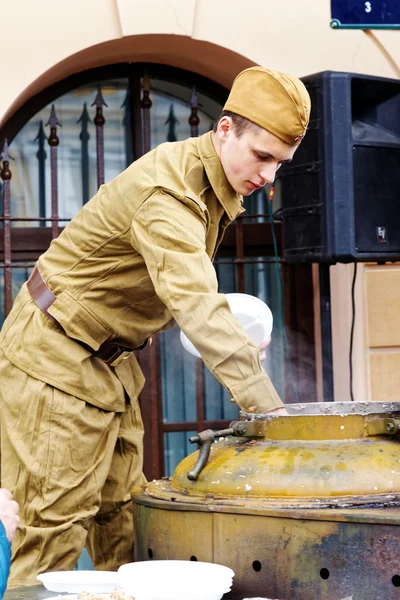 9 maggio Giorno della Vittoria. San Pietroburgo, Russia nel 2014 . — Foto Stock