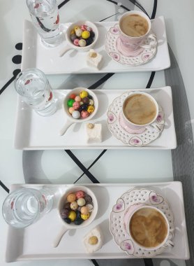 Kahve duble sıcak içecek SK8