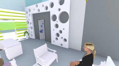 OBSTETRİK KLİNİK 3D DESİJN Mükemmel MT2