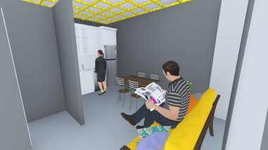 OBSTETRİK KLİNİK 3D DESİJN Mükemmel MT7