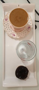 Kahve duble sıcak içecek çok lezzetli SK72