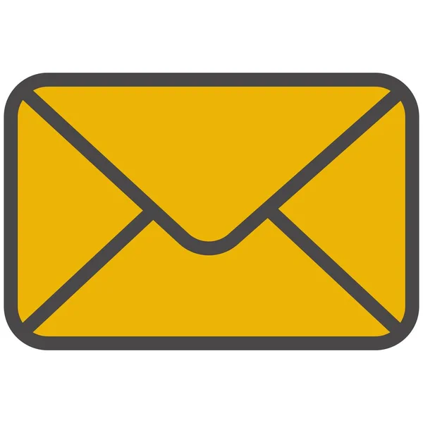 Mail enveloppe voor e-mail notificatie vector pictogram — Stockvector