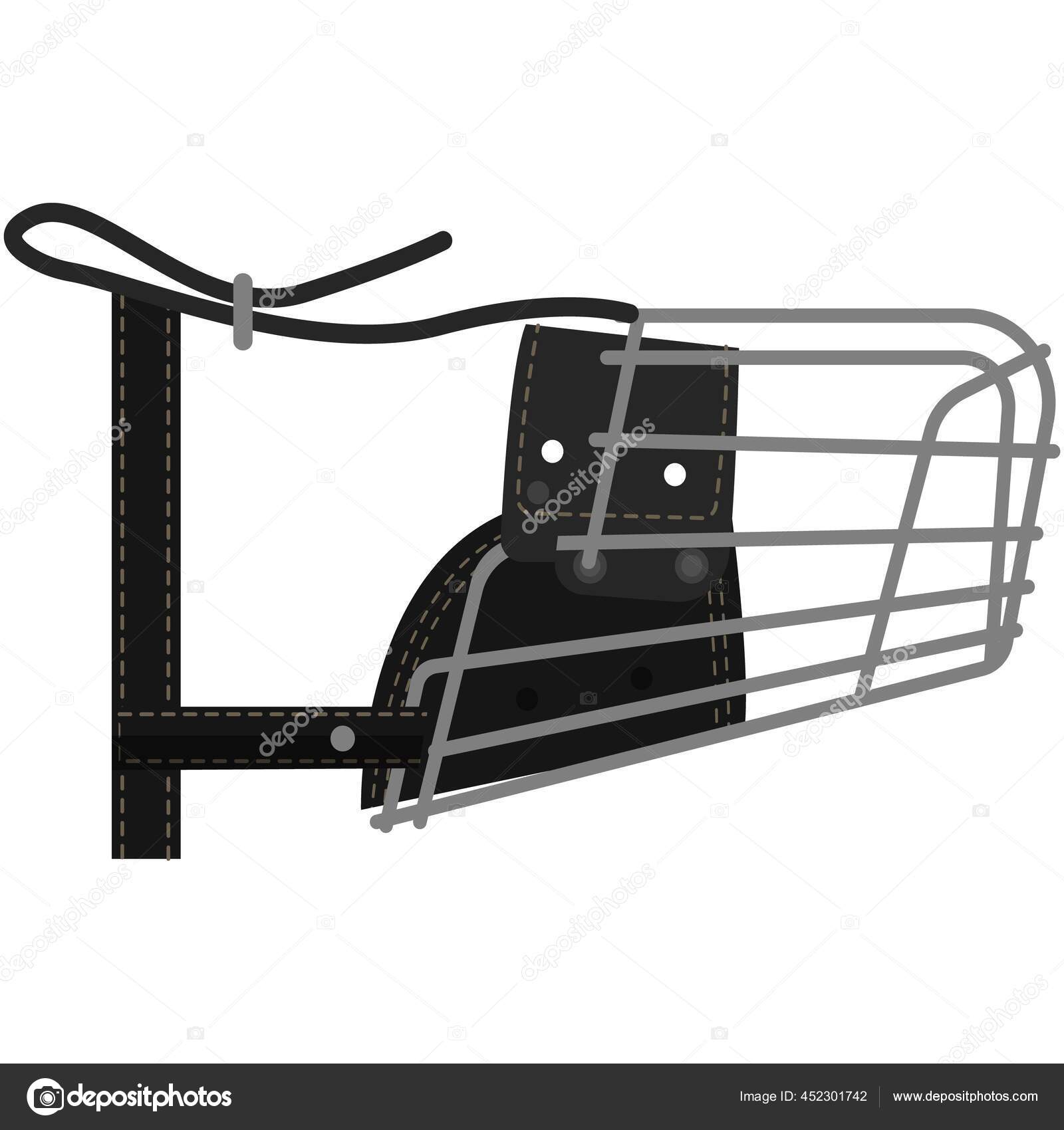 Dog muzzle vector isolated on white background Stock Vector Image by