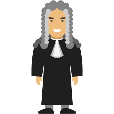 Beyaz arkaplanda izole edilmiş düz vektör simgesi