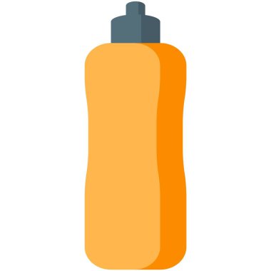 Su ve enerji içeceği için vektör spor termo şişesi