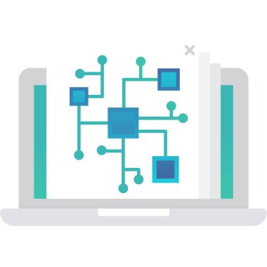 Dosya sistemi simgesi. Veri bilgi sistematize etme vektörü. Belge veritabanı ağı. Arşiv depolama için web teknolojisi