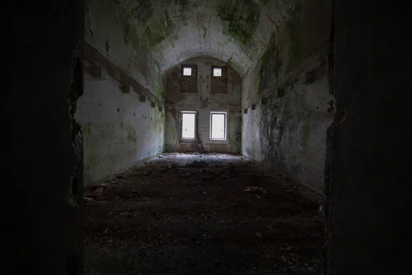 Abandoned Bunker. Inside a old Bunker